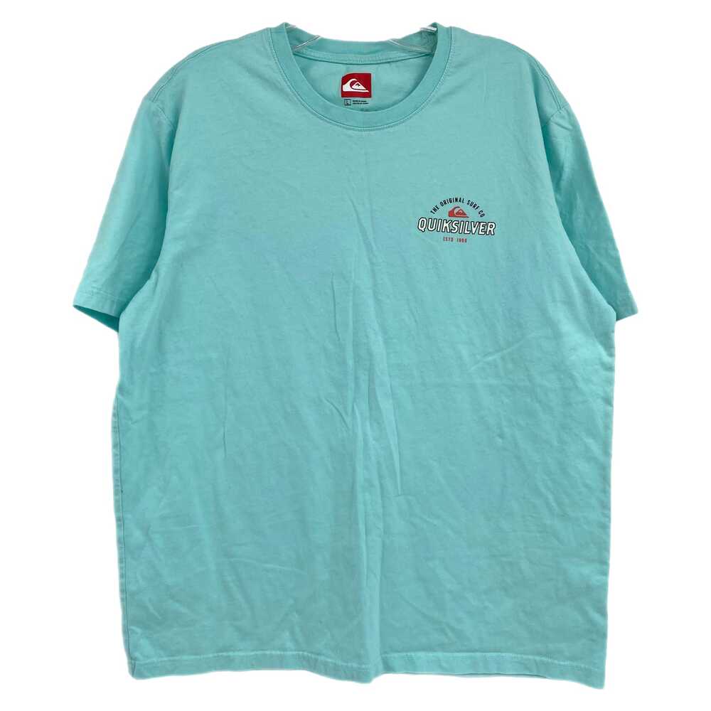 Quiksilver Blue Basic Short Sleeve T-Shirt | Size L